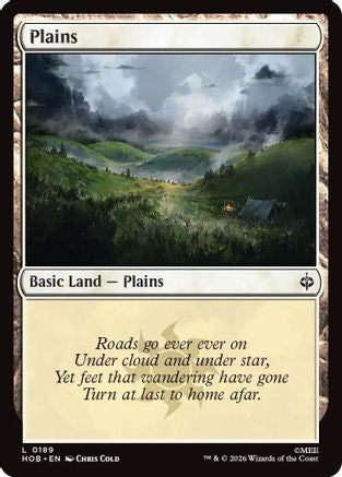 Plains (0189)  [The Hobbit] Foil