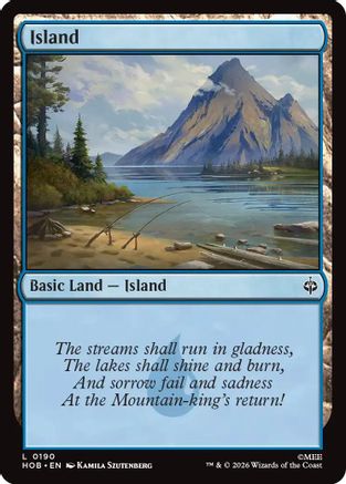 Island (0190)  [The Hobbit] Foil