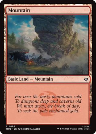 Mountain (0192)  [The Hobbit]