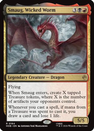 Smaug, Wicked Worm  [The Hobbit] Foil