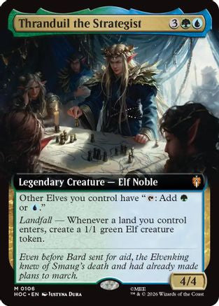 Thranduil the Strategist (Extended Art)  [The Hobbit: Eternal-Legal] Foil
