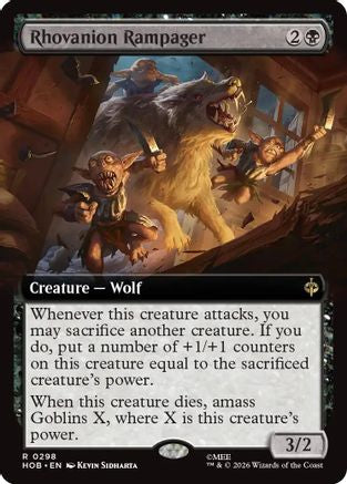 Rhovanion Rampager (Extended Art)  [The Hobbit] Foil