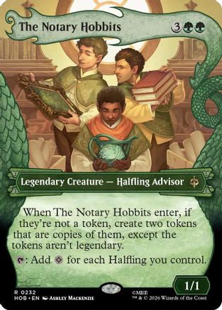 The Notary Hobbits (Showcase)  [The Hobbit] Foil