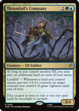Thranduil's Company  [The Hobbit] Foil