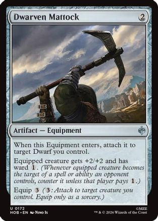 Dwarven Mattock  [The Hobbit]