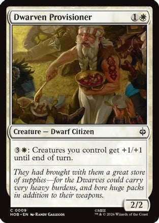 Dwarven Provisioner  [The Hobbit] Foil