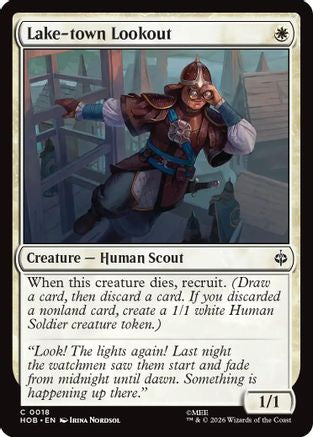 Lake-town Lookout  [The Hobbit] Foil