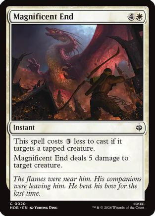 Magnificent End  [The Hobbit] Foil