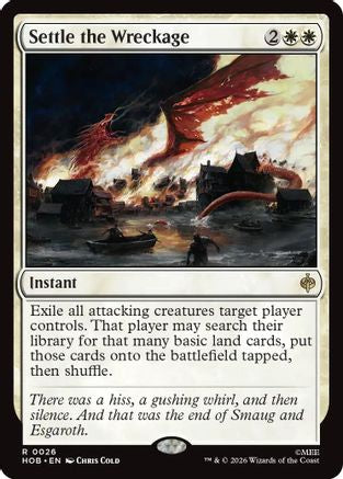 Settle the Wreckage  [The Hobbit]