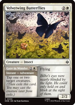 Velvetwing Butterflies  [The Hobbit] Foil