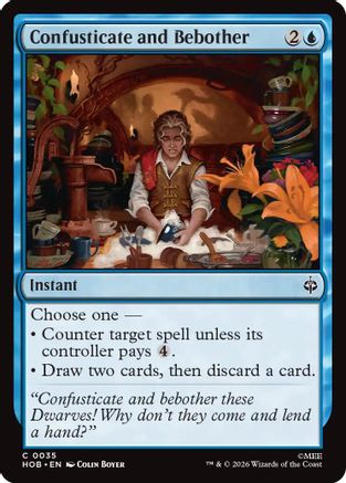 Confusticate and Bebother  [The Hobbit]