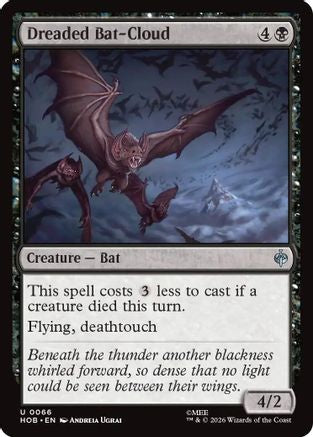 Dreaded Bat-Cloud  [The Hobbit]
