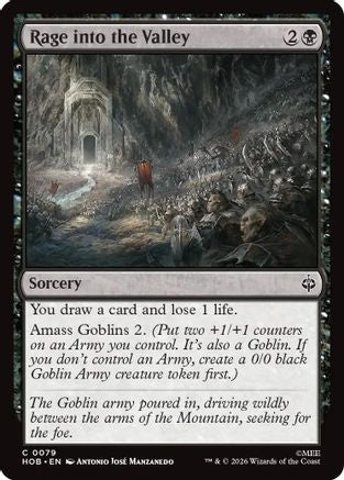 Rage into the Valley  [The Hobbit]