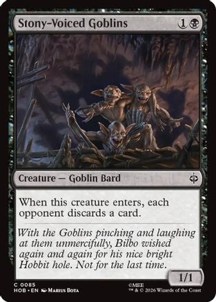 Stony-Voiced Goblins  [The Hobbit] Foil