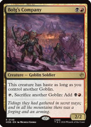 Bolg's Company  [The Hobbit] Foil