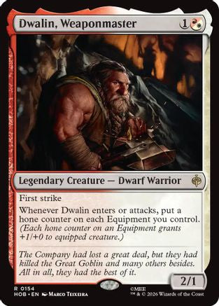 Dwalin, Weaponmaster  [The Hobbit] Foil