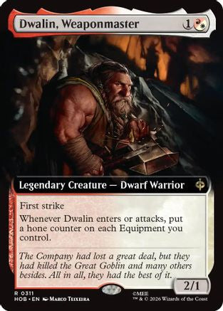 Dwalin, Weaponmaster (Extended Art)  [The Hobbit]
