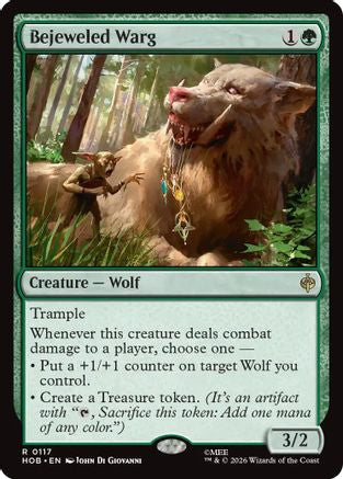 Bejeweled Warg  [The Hobbit]