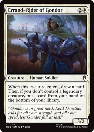 Errand-Rider of Gondor  [The Hobbit: Eternal-Legal]