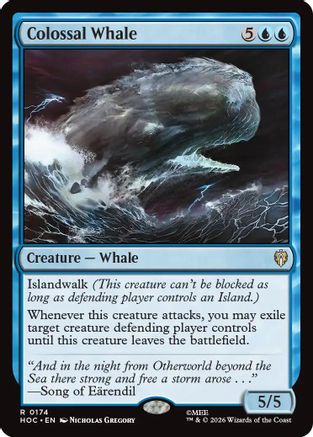 Colossal Whale  [The Hobbit: Eternal-Legal]