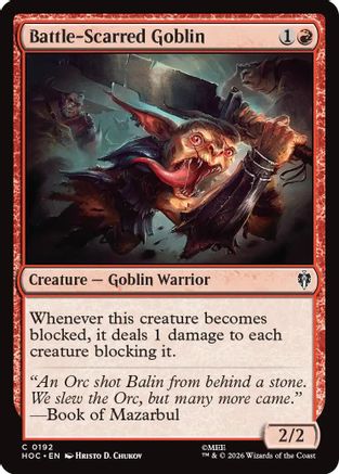 Battle-Scarred Goblin  [The Hobbit: Eternal-Legal]