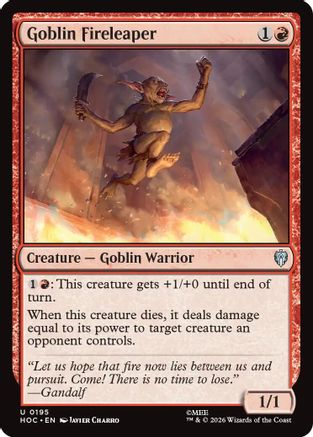 Goblin Fireleaper  [The Hobbit: Eternal-Legal]