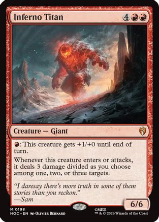 Inferno Titan  [The Hobbit: Eternal-Legal]