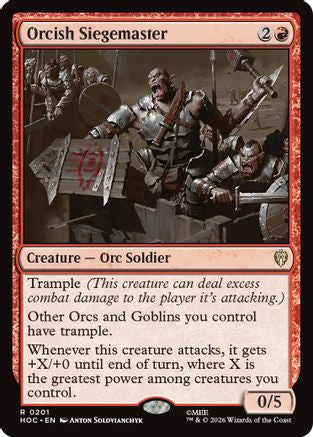 Orcish Siegemaster  [The Hobbit: Eternal-Legal]