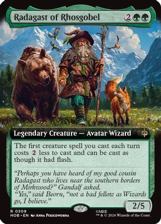 Radagast of Rhosgobel (Extended Art)  [The Hobbit]