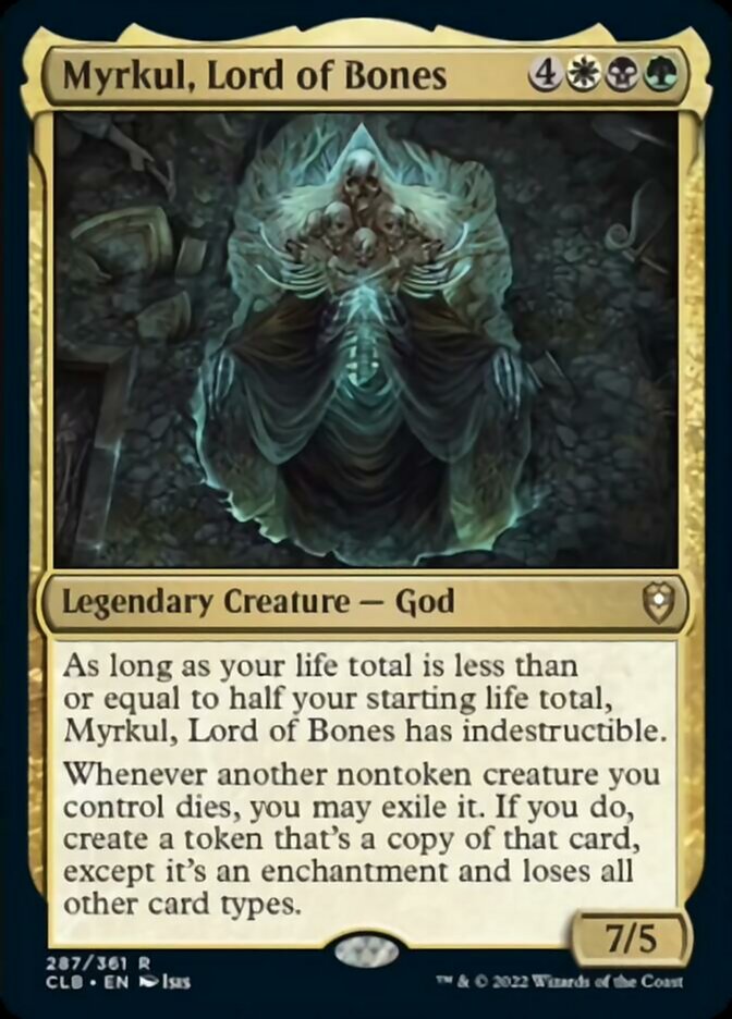 Myrkul, Lord of Bones [Commander Legends: Battle for Baldur's Gate] Foil