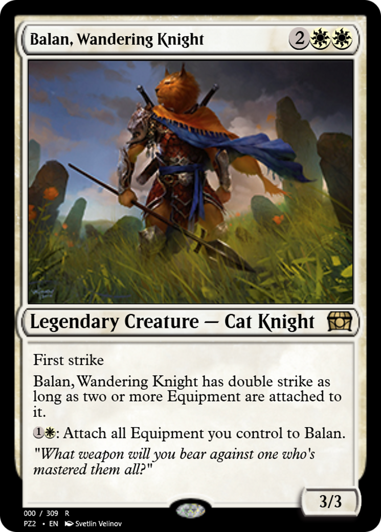Balan, Wandering Knight  [Treasure Chest] Foil