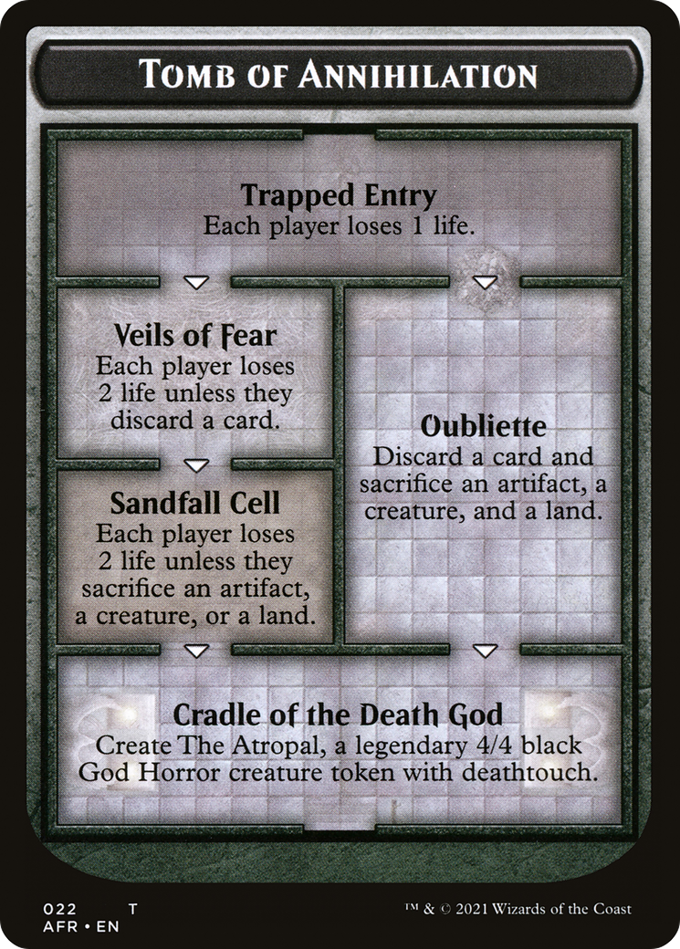 Tomb of Annihilation  [Adventures in the Forgotten Realms Tokens] Foil
