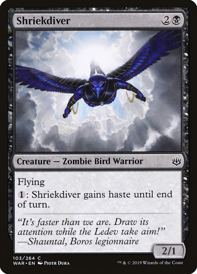 Shriekdiver [War of the Spark] Foil