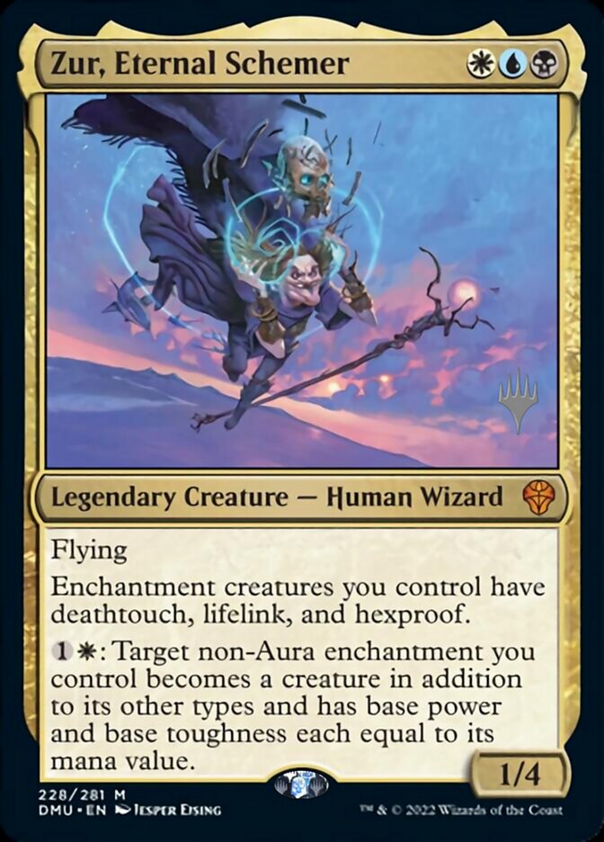Zur, Eternal Schemer (Promo Pack) [Dominaria United Promos] Foil