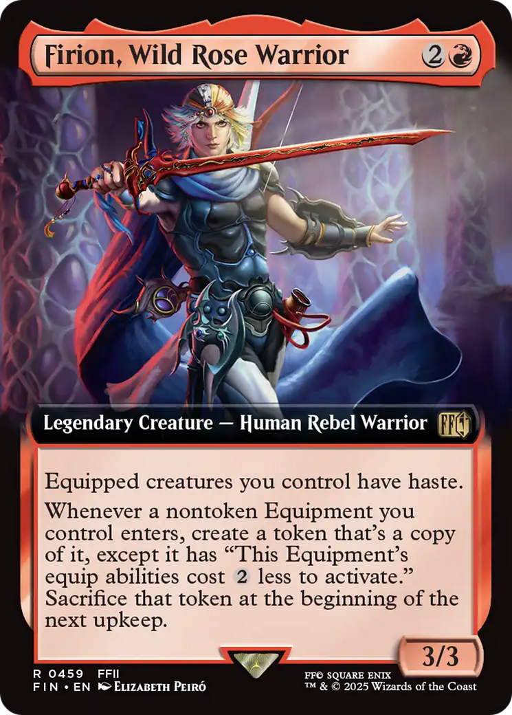 Firion, Wild Rose Warrior (Extended Art) [FINAL FANTASY] Foil