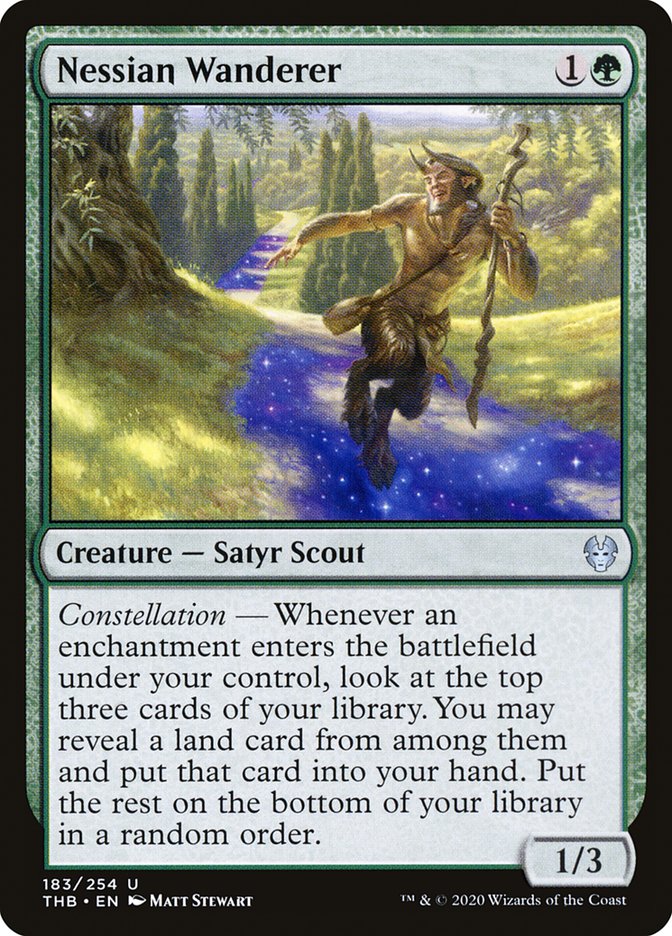 Nessian Wanderer [Theros Beyond Death] Foil