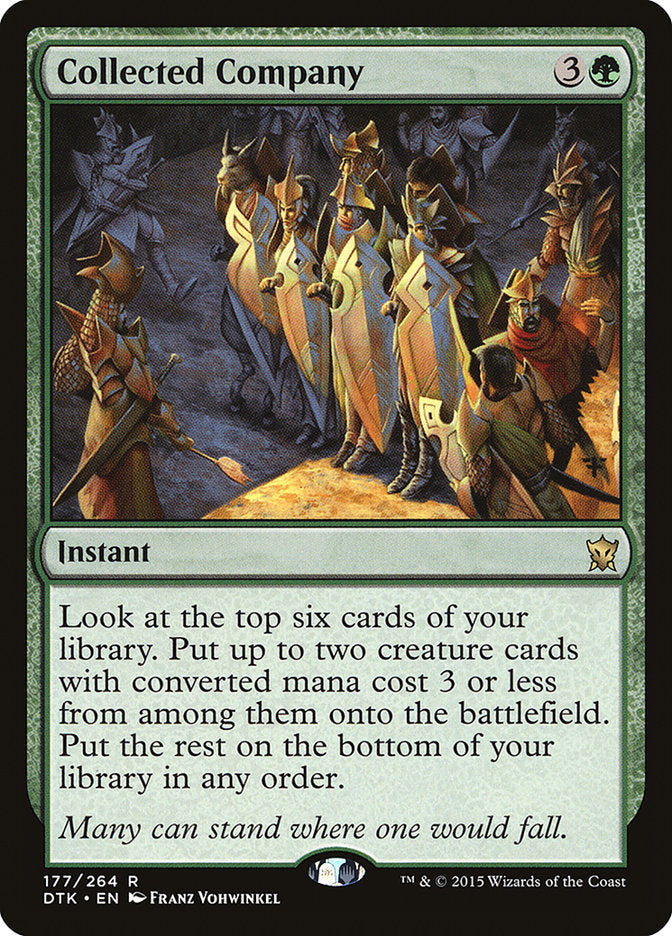 Collected Company [Dragons of Tarkir] Foil