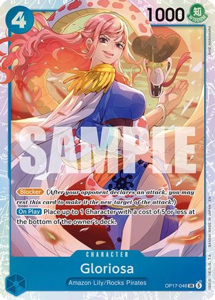 Gloriosa (OP17-046) - [The World's Strongest Warriors] Foil