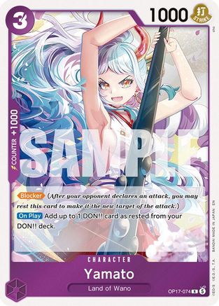 Yamato (OP17-074) - [The World's Strongest Warriors] Foil