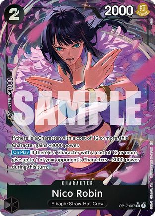 Nico Robin (Alternate Art) (OP17-087) - [The World's Strongest Warriors] Foil