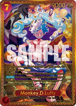Monkey.D.Luffy (ST31-004) (SP) (ST31-004) - [The World's Strongest Warriors] Foil