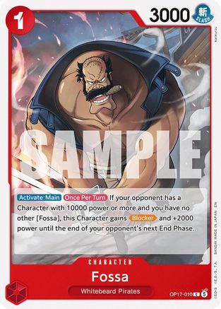 Fossa (OP17-010) - [The World's Strongest Warriors]