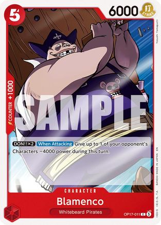 Blamenco (OP17-011) - [The World's Strongest Warriors]