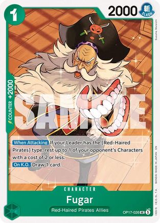 Fugar (OP17-026) - [The World's Strongest Warriors]