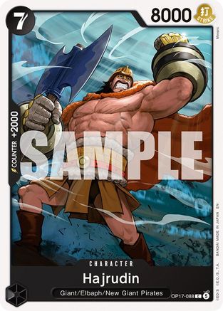 Hajrudin (OP17-088) - [The World's Strongest Warriors]
