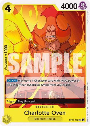 Charlotte Oven (OP17-102) - [The World's Strongest Warriors]