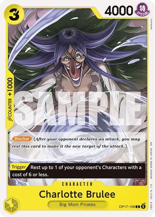 Charlotte Brulee (OP17-108) - [The World's Strongest Warriors]