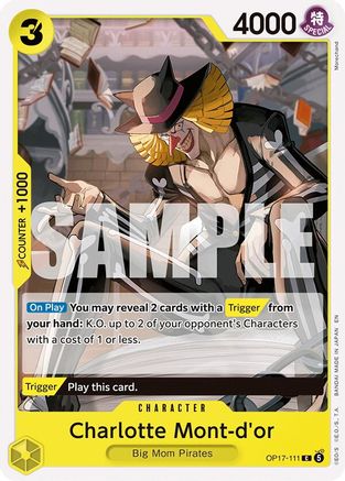 Charlotte Mont-d'or (OP17-111) - [The World's Strongest Warriors]