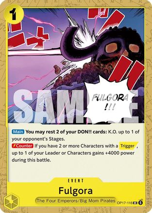 Fulgora (OP17-116) - [The World's Strongest Warriors]