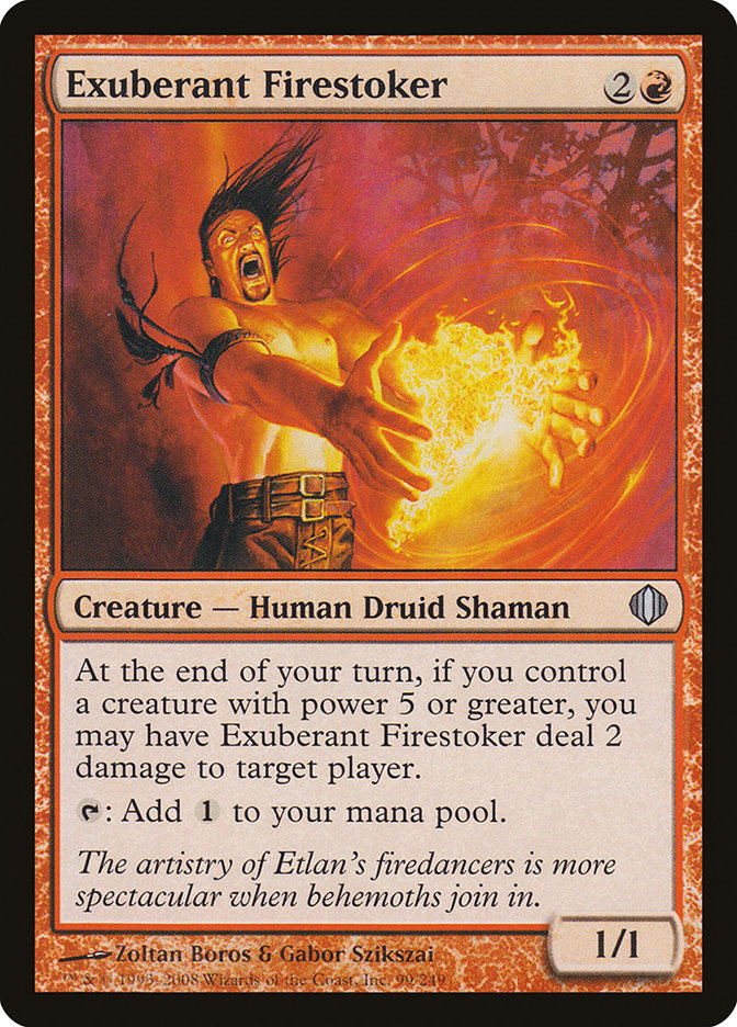 Exuberant Firestoker [Shards of Alara] Foil